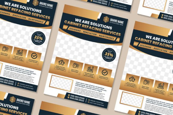 Cabinet Refacing Vertical Banner: A Strategic Tool for Marketing Home Transformation Services