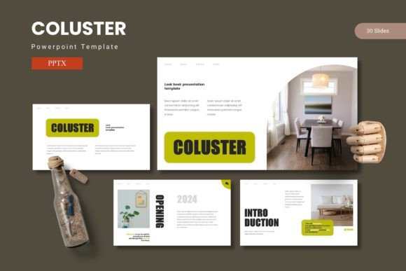 Coluster - Powerpoint Template for Impactful Presentations