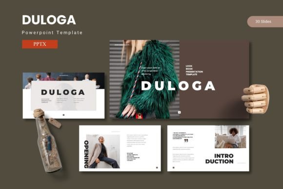 Duloga: Powerpoint Template for Confident Presentations