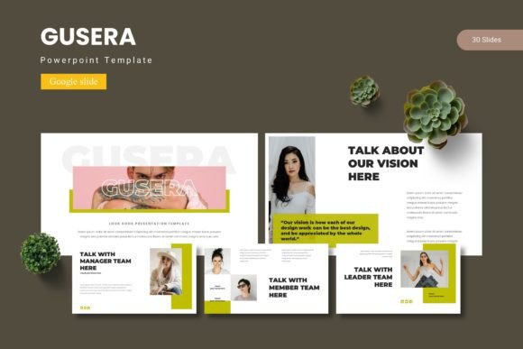 Gusera Google Slides Template for Effective Communication