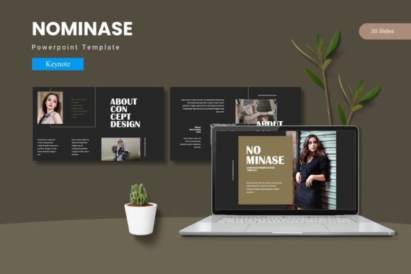 How the Nominase Keynote Template Makes Presentation Design Effortless and Professional