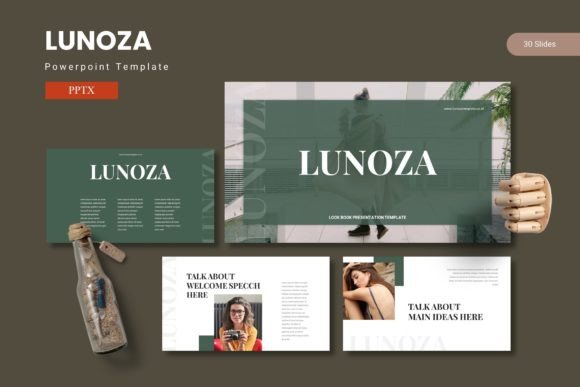 Lunoza – PowerPoint Template: Build Presentations That Work as Hard as You Do