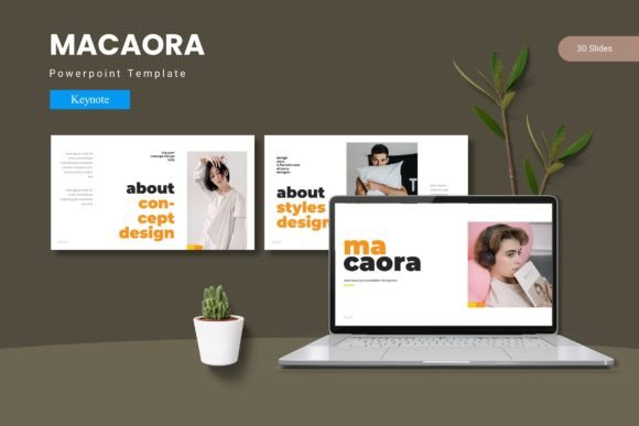 Macaora - Keynote Template: A Comprehensive Tool for Polished Presentations