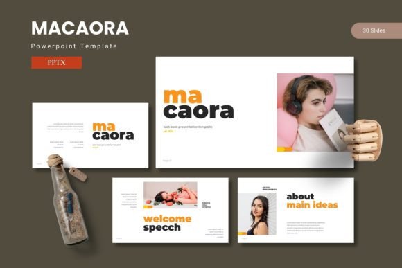 Macaora - Powerpoint Template: When Your Ideas Need More Than Bullet Points