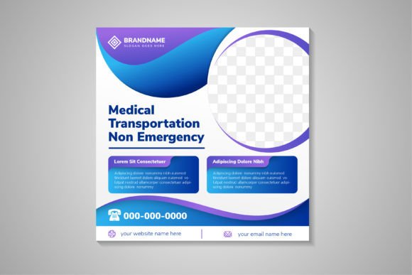 Medical Transportation Square Banner Resource