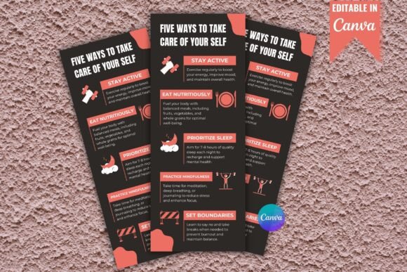 Mindful Self-Care Infographic Template: A Practical Guide to Better Wellness Content