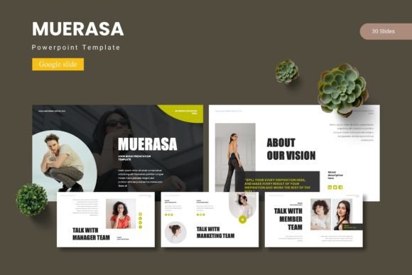 Muerasa - Google Slide Template: A Versatile Tool for Modern Presentations