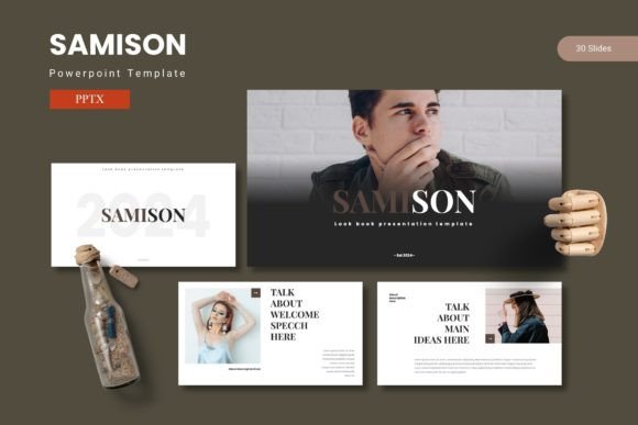 Samison PowerPoint Template: Share Ideas Confidently