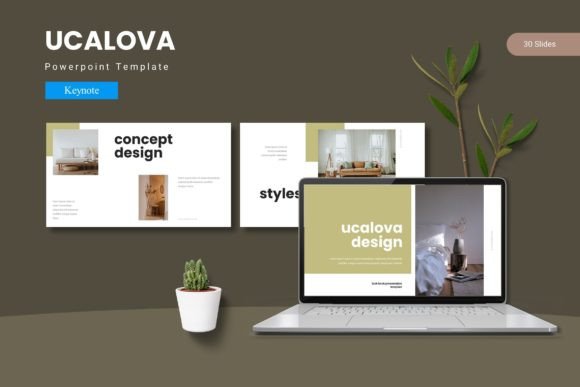 Ucalova Keynote Template: Polished Brand Toolkit